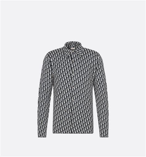 dior oblique shirt long sleeve|christian dior chemises shirt.